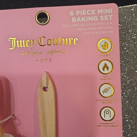 Juicy Couture Home 6-PC Mini Baking Set - Picture 6 of 8